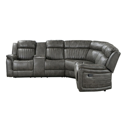 Centeroak 3-Piece Reclining Sectional with Left Console