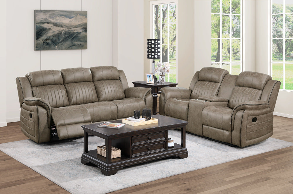 Centeroak 2-Piece Living Room Set (Sofa and Love Seat)