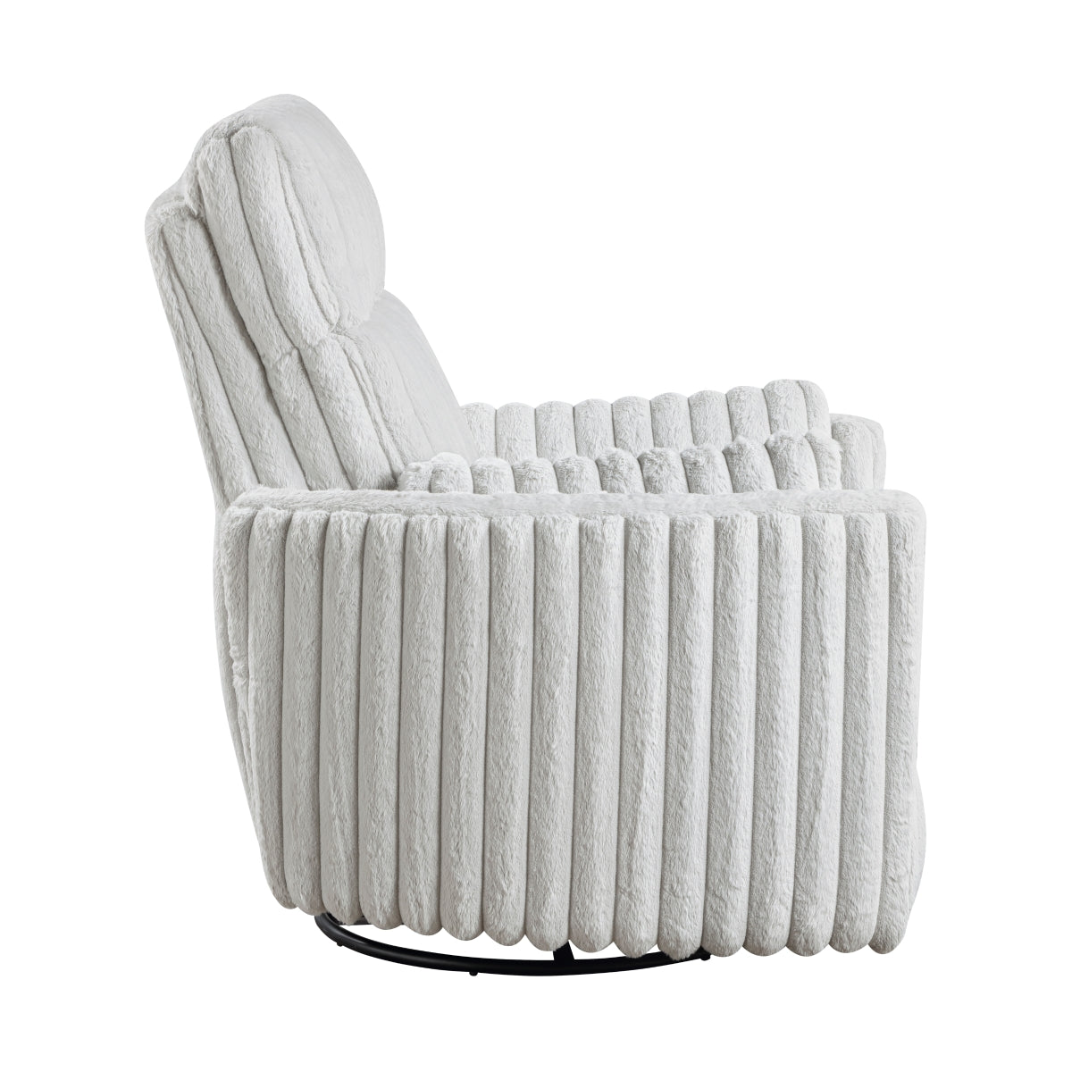 Payton Swivel Glider Reclining Chair - Gray