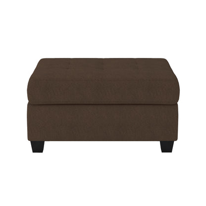 Maston Storage Ottoman - Chocolate