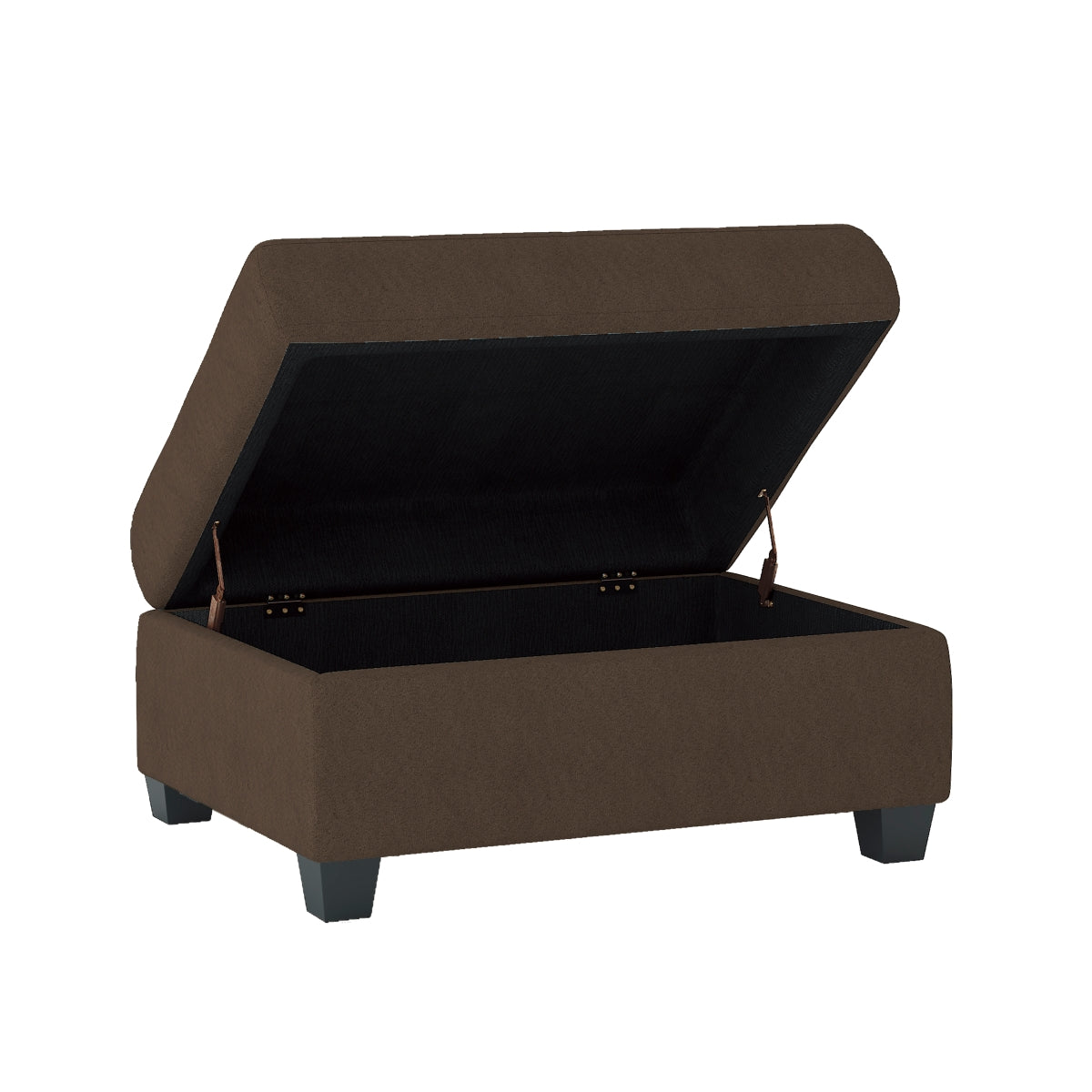 Maston Storage Ottoman - Chocolate