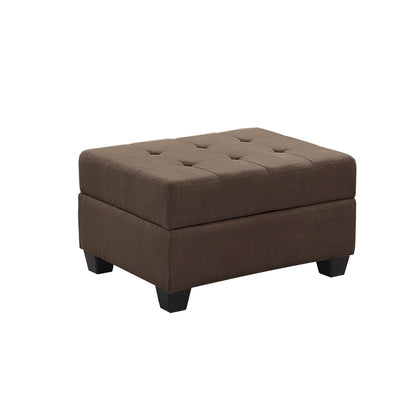Maston Storage Ottoman - Chocolate