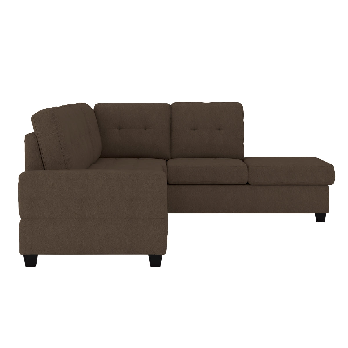 Maston 2-Piece Reversible Sectional with Drop-Down Cup Holders