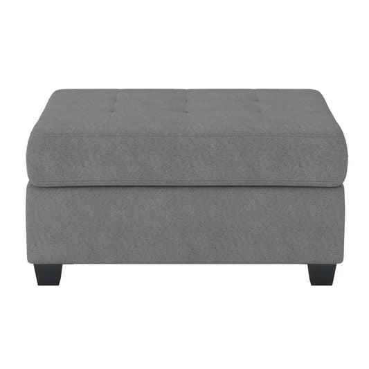 Maston Storage Ottoman - Dark gray