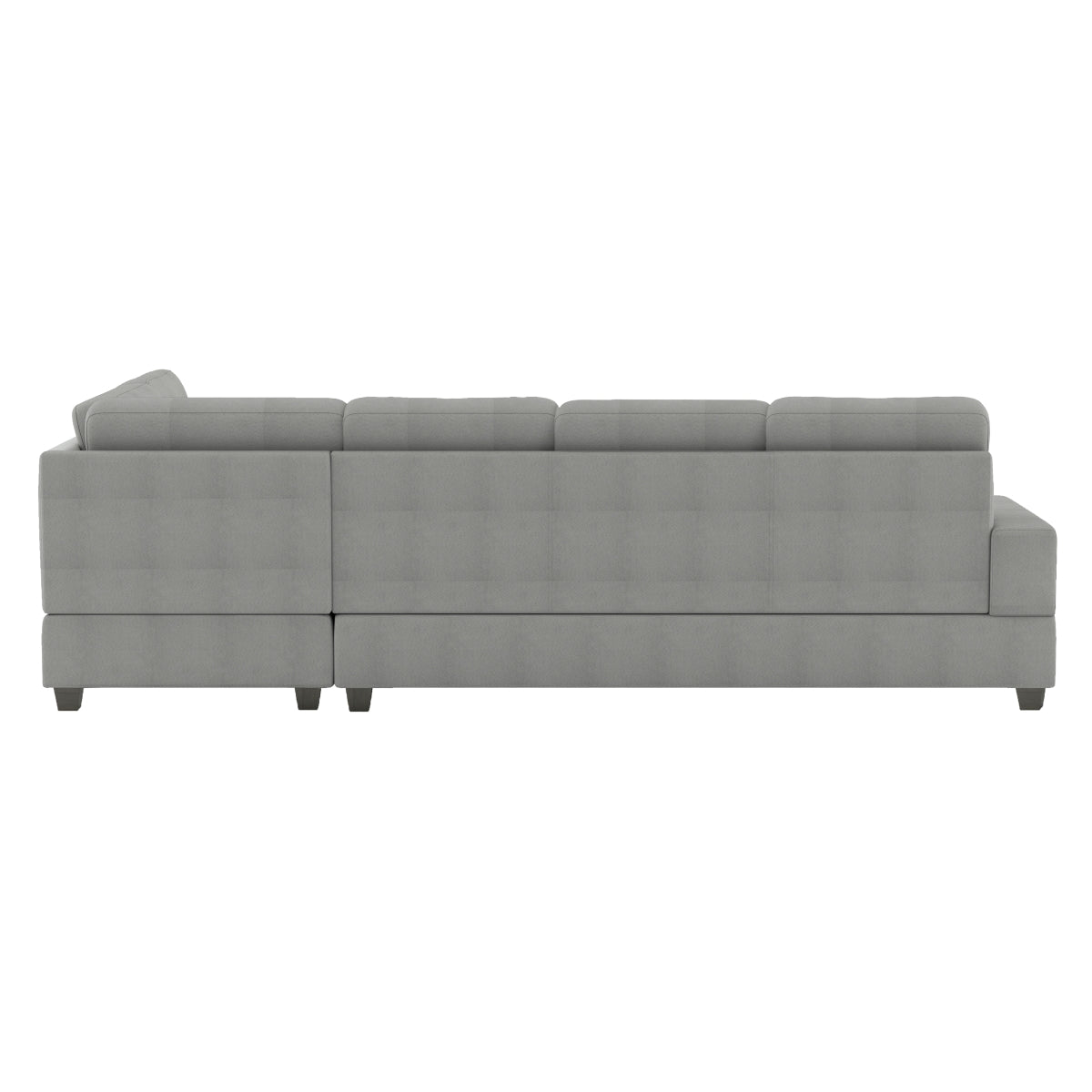 Maston 3-Piece Reversible Sectional with Drop-Down Cup Holders and Storage Ottoman