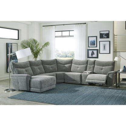Tesoro 6-Piece Modular Reclining Sectional with Left Chaise