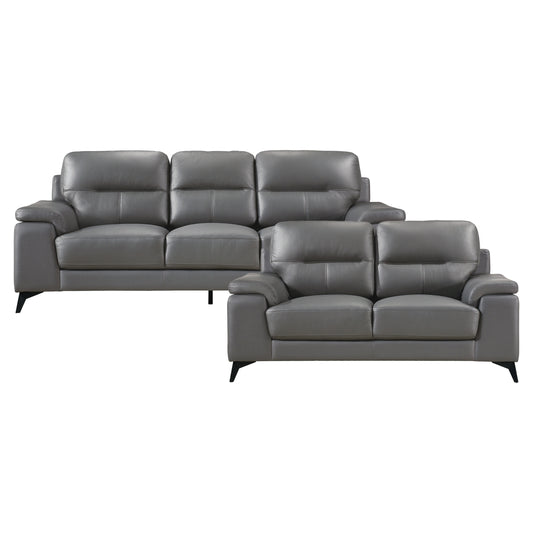 Mischa 2-Piece Living Room Set (Sofa and Love Seat)
