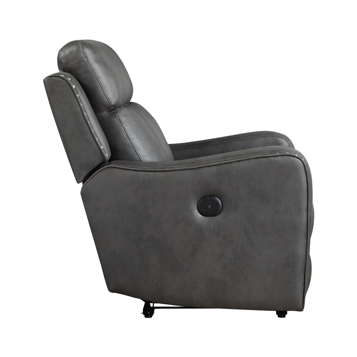 Kellen Power Reclining Chair - Smoky gray
