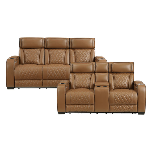 Fairway 2-Piece Living Room Set (Sofa and Love Seat)