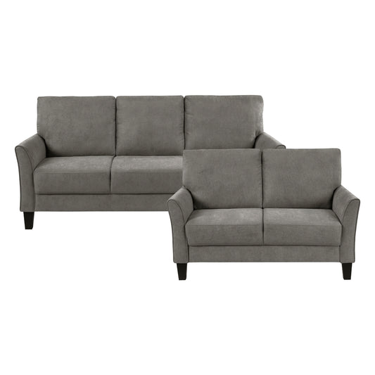Aliana 2-Piece Living Room Set (Sofa and Love Seat)