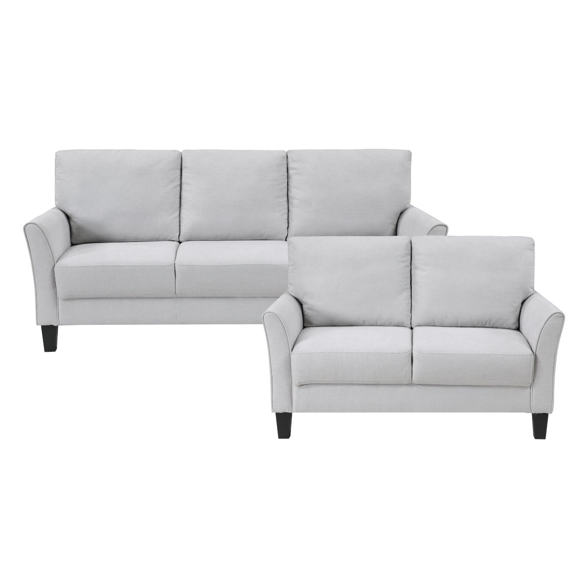 Aliana 2-Piece Living Room Set (Sofa and Love Seat)