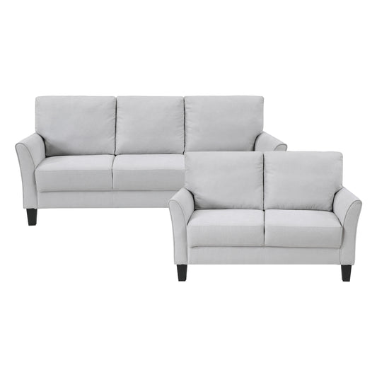 Aliana 2-Piece Living Room Set (Sofa and Love Seat)