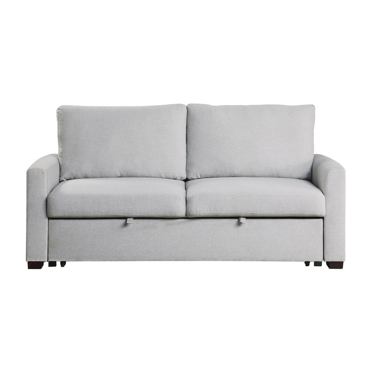 Price Convertible Studio Sofa with Pull-out Bed - Gray