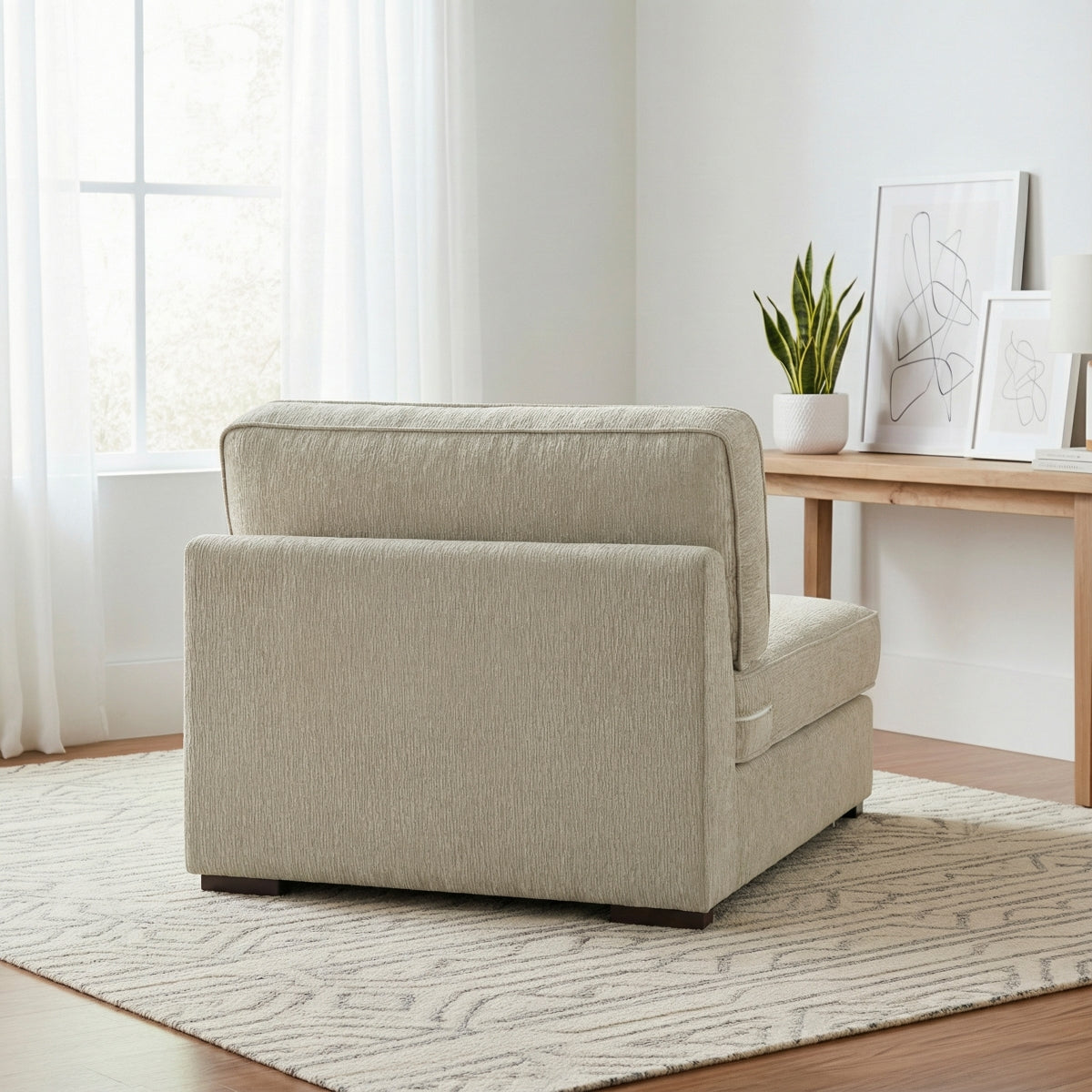 Mila Armless Chair