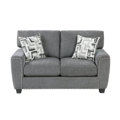 Isabel 2-Piece Living Room Set (Sofa and Love Seat)