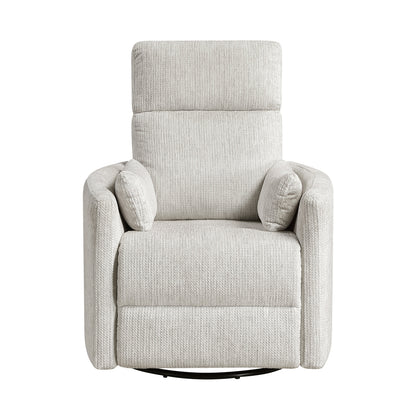 Tinley Swivel Glider Reclining Chair - Beige