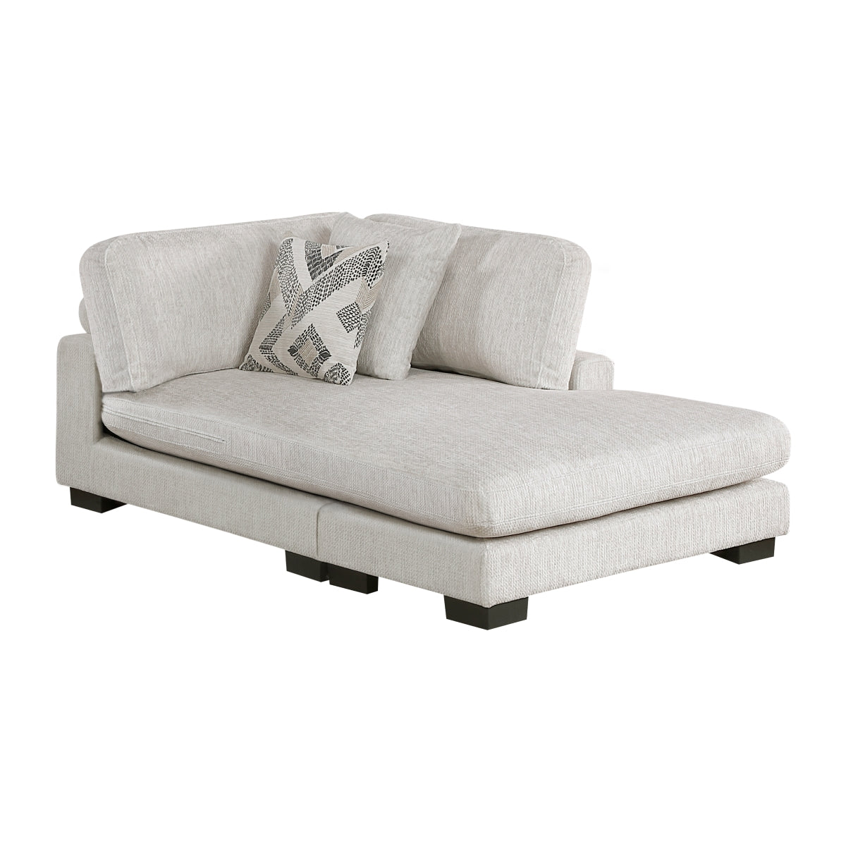 Tinley Reversible Chaise - Beige