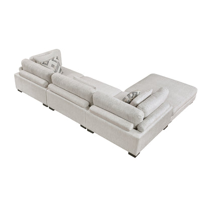 Tinley 4-Piece Modular Sectional with Ottoman