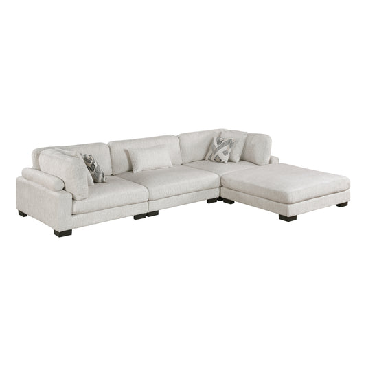 Tinley 4-Piece Modular Sectional with Ottoman