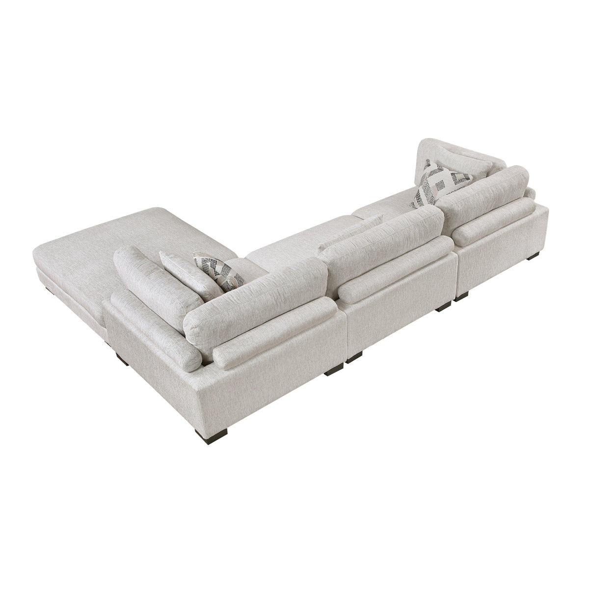 Tinley 4-Piece Modular Sectional with Ottoman