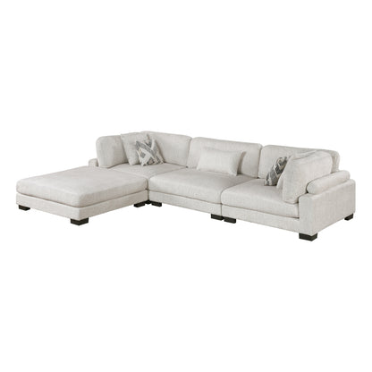 Tinley 4-Piece Modular Sectional with Ottoman