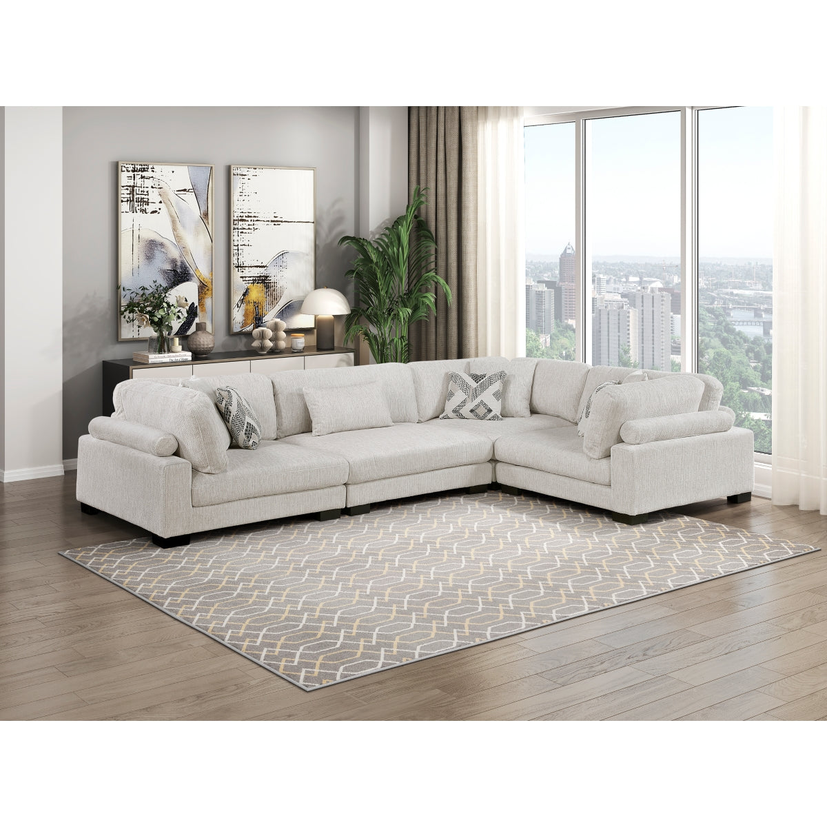 Tinley 4-Piece Modular Sectional