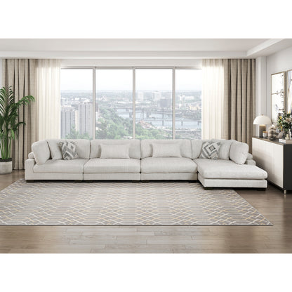 Tinley 4-Piece Modular Sectional with Chaise