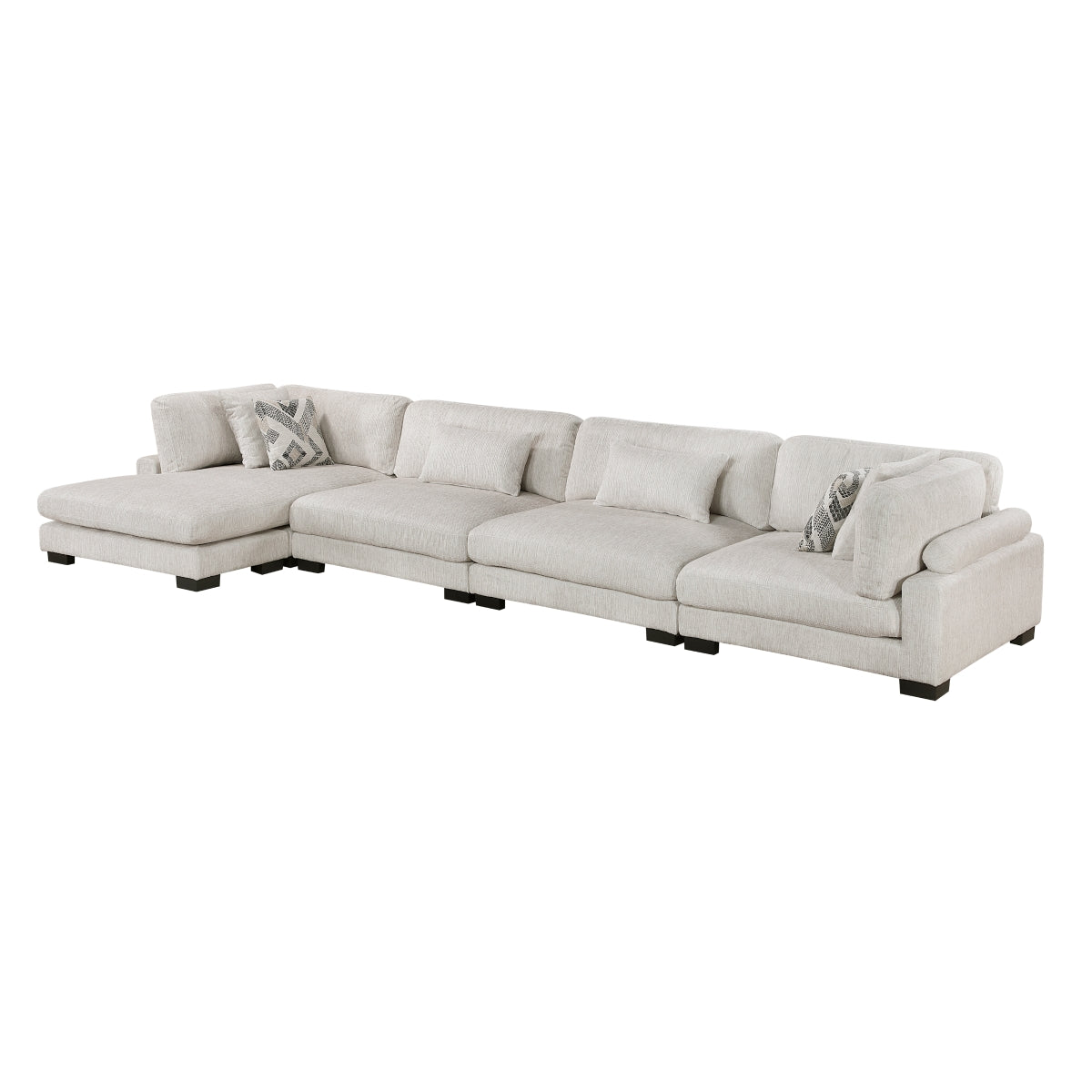 Tinley 4-Piece Modular Sectional with Chaise