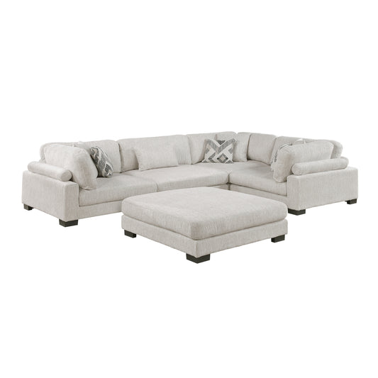 Tinley 5-Piece Modular Sectional with Ottoman
