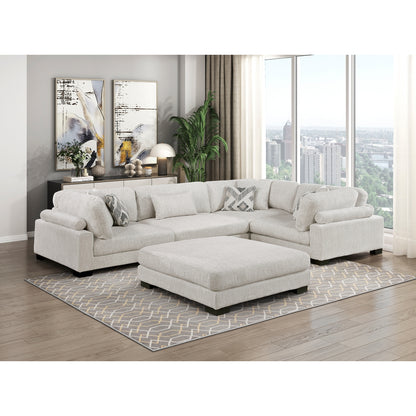 Tinley 5-Piece Modular Sectional with Ottoman