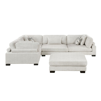 Tinley 5-Piece Modular Sectional with Ottoman