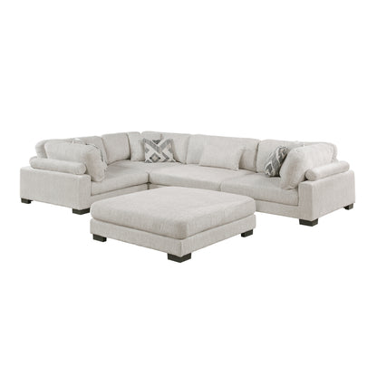Tinley 5-Piece Modular Sectional with Ottoman