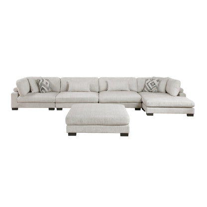 Tinley 5-Piece Modular Sectional with Chaise and Ottoman