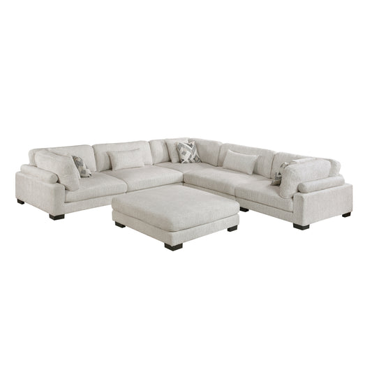 Tinley 6-Piece Modular Sectional with Ottoman