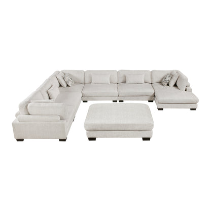 Tinley 7-Piece Modular Sectional with Ottoman