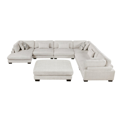 Tinley 7-Piece Modular Sectional with Ottoman