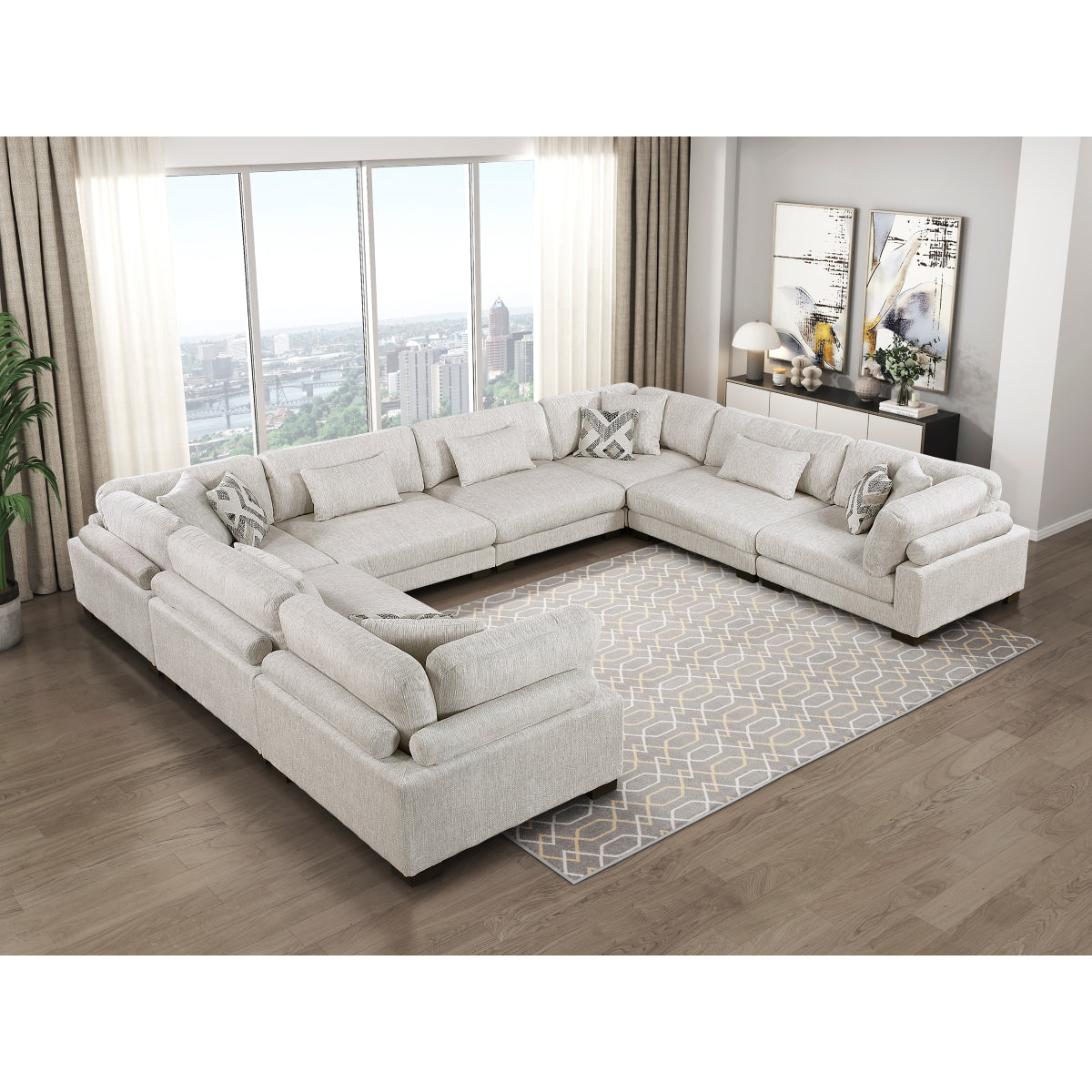 Tinley 8-Piece Modular Sectional