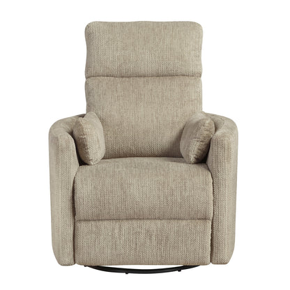 Tinley Swivel Glider Reclining Chair - Brown