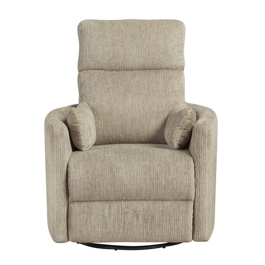 Tinley Swivel Glider Reclining Chair - Brown