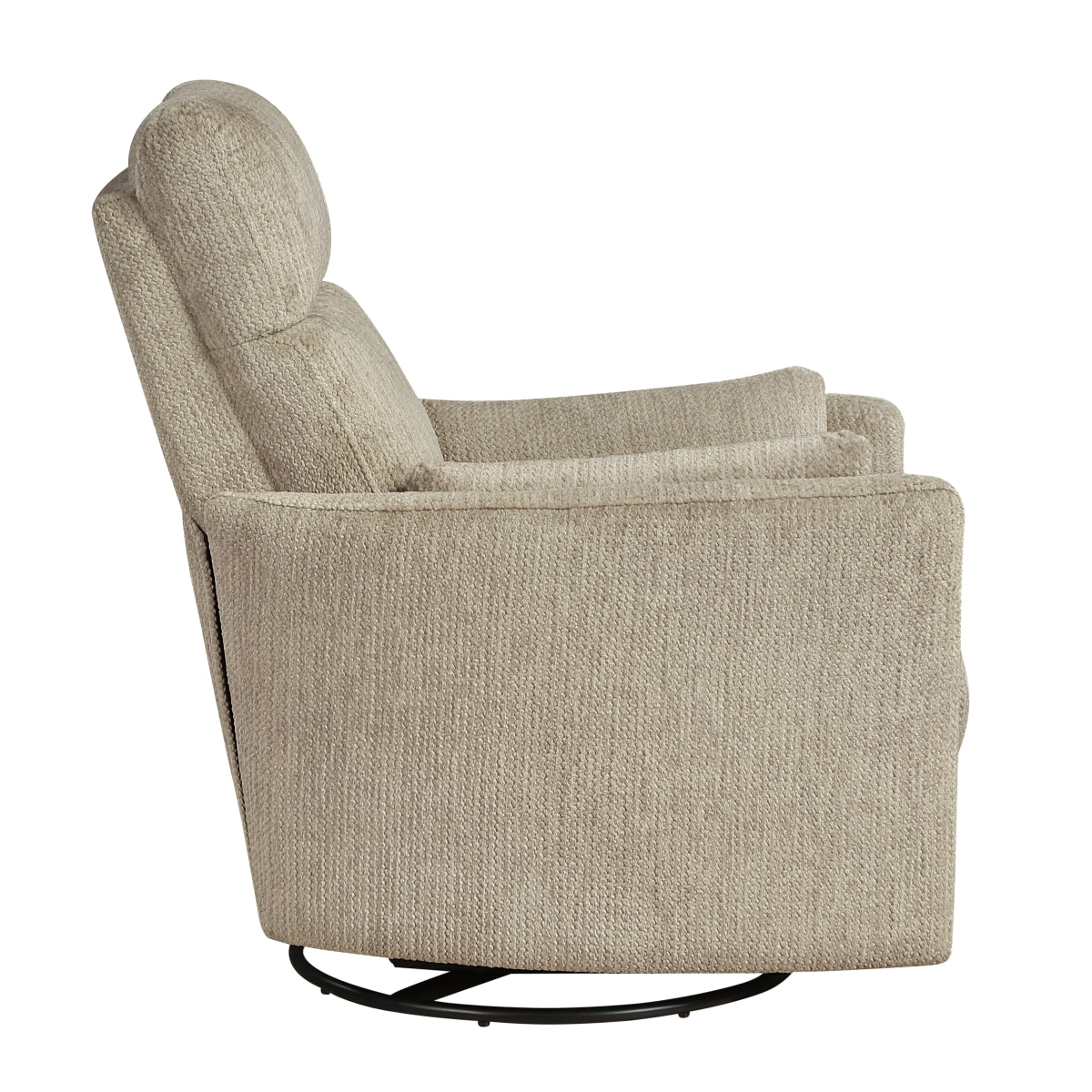 Tinley Swivel Glider Reclining Chair - Brown
