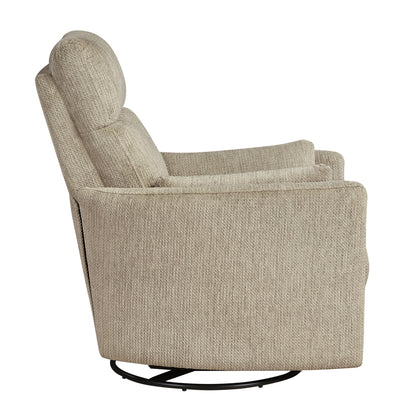 Tinley Swivel Glider Reclining Chair - Brown