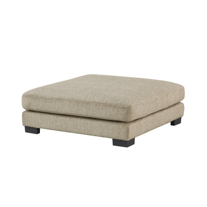 Tinley Ottoman - Brown