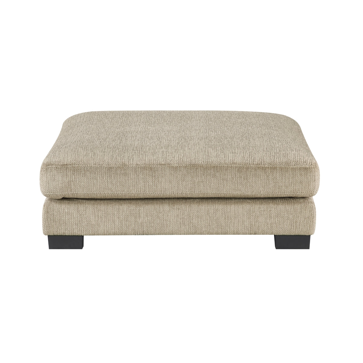 Tinley Ottoman - Brown