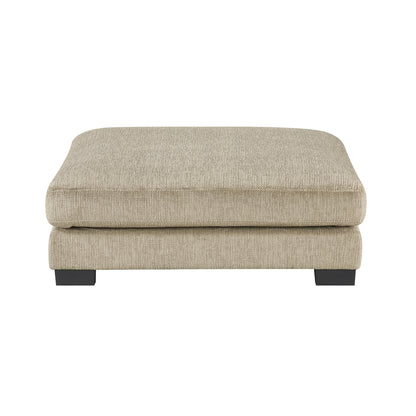 Tinley Ottoman - Brown