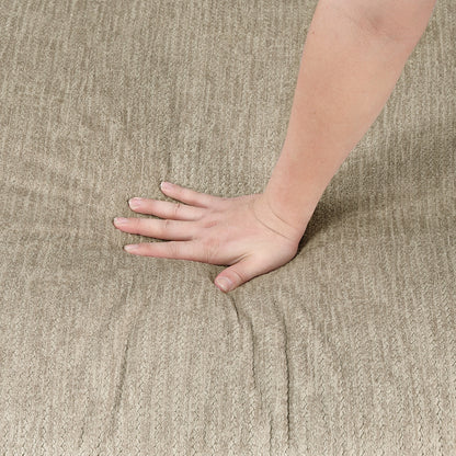 Tinley Ottoman - Brown