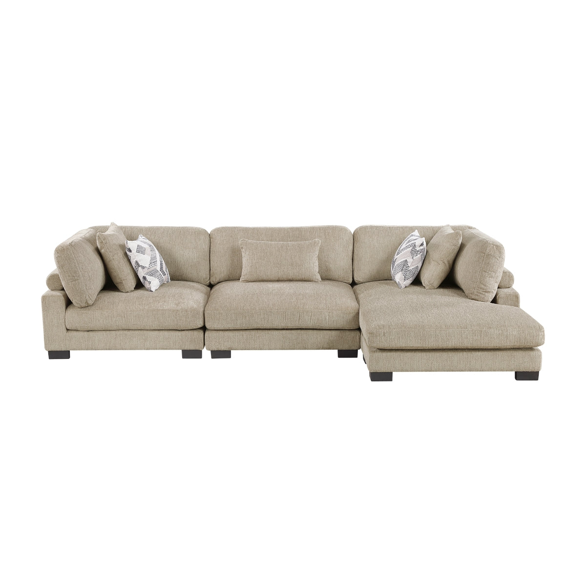 Tinley 3-Piece Modular Sectional with Chaise