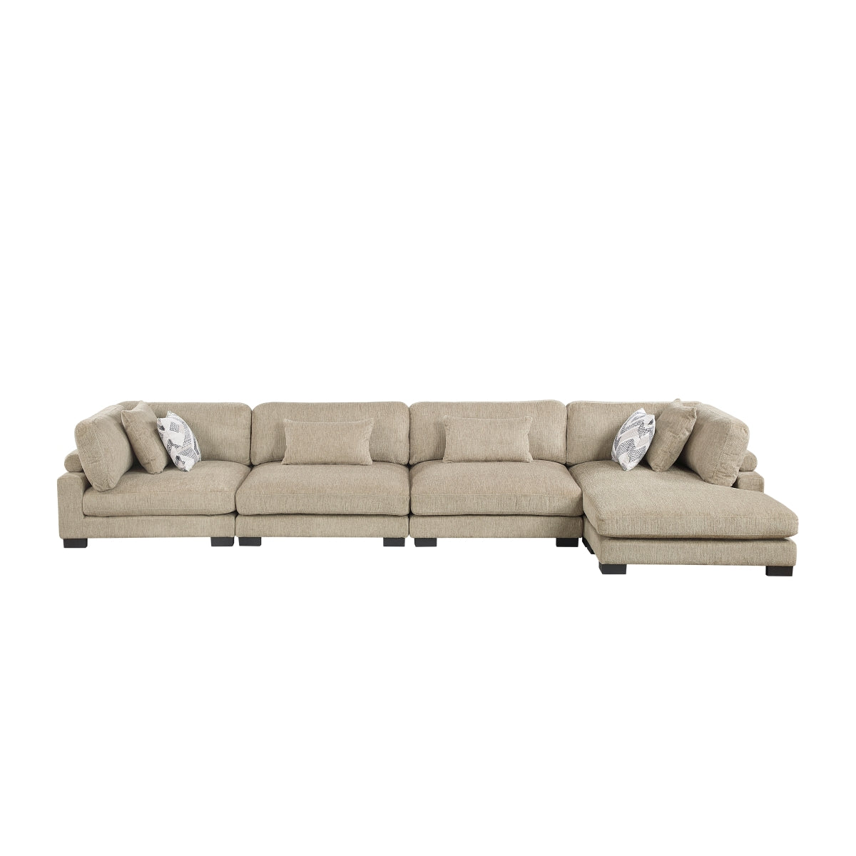Tinley 4-Piece Modular Sectional with Chaise