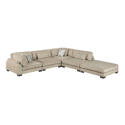 Tinley 5-Piece Modular Sectional with Ottoman