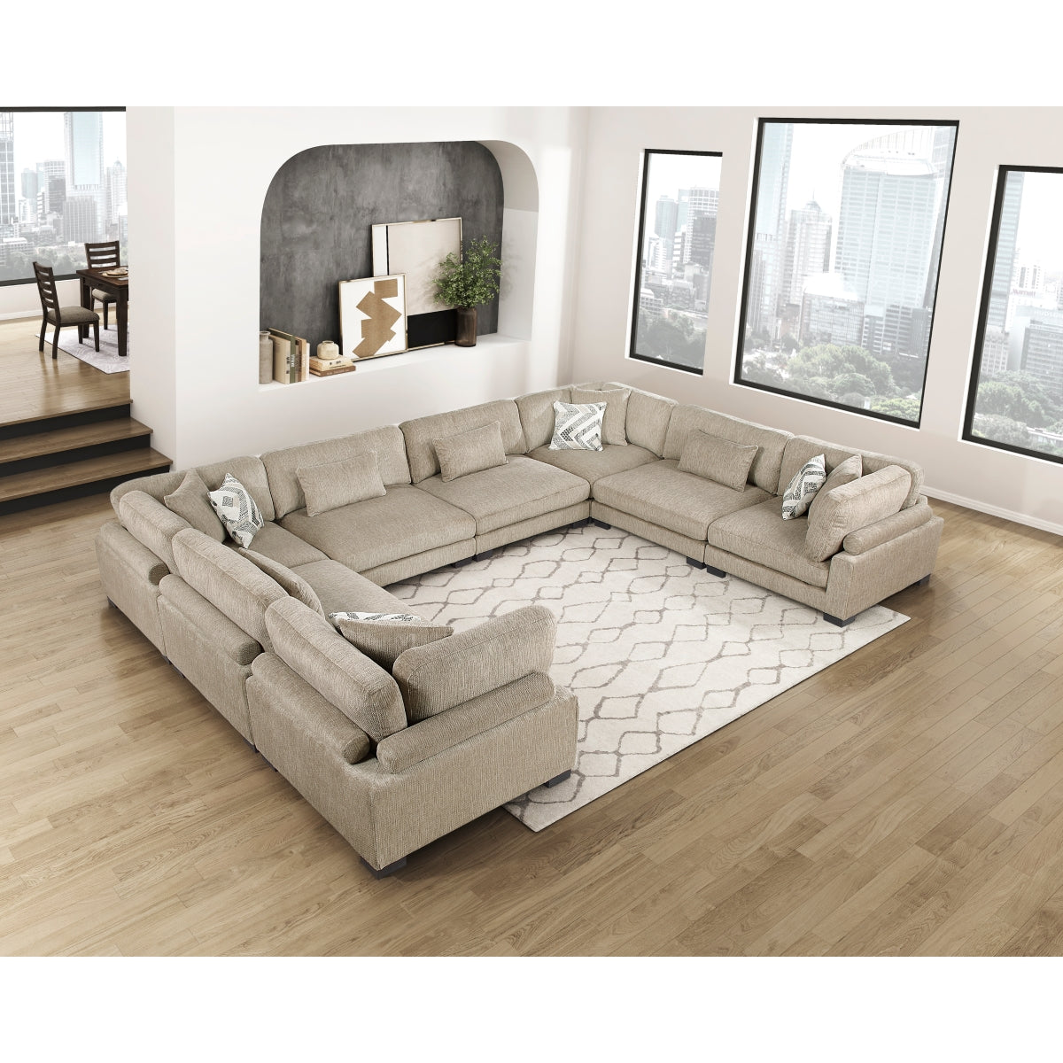 Tinley 8-Piece Modular Sectional