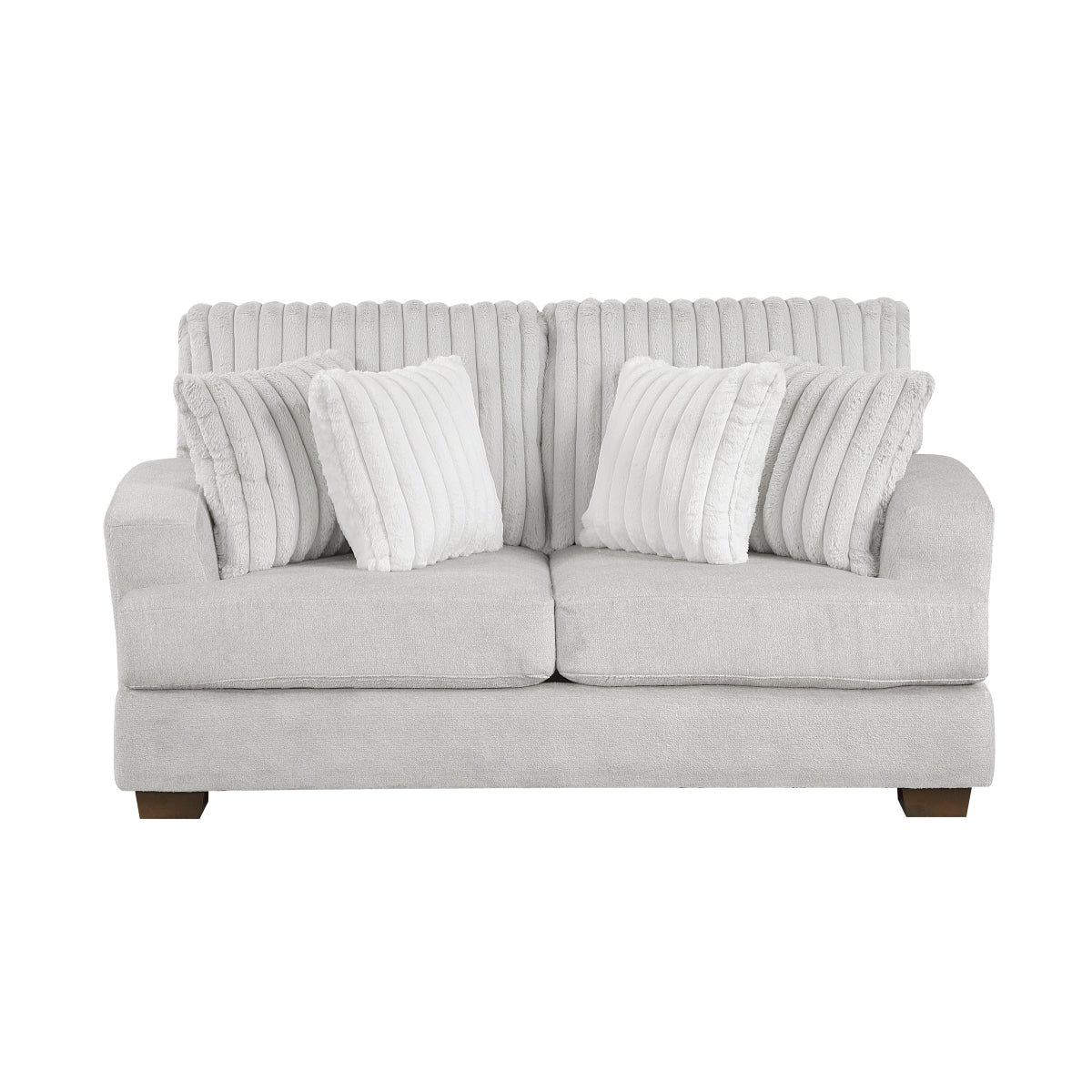Santiago 2-Piece Living Room Set (Sofa and Love Seat)
